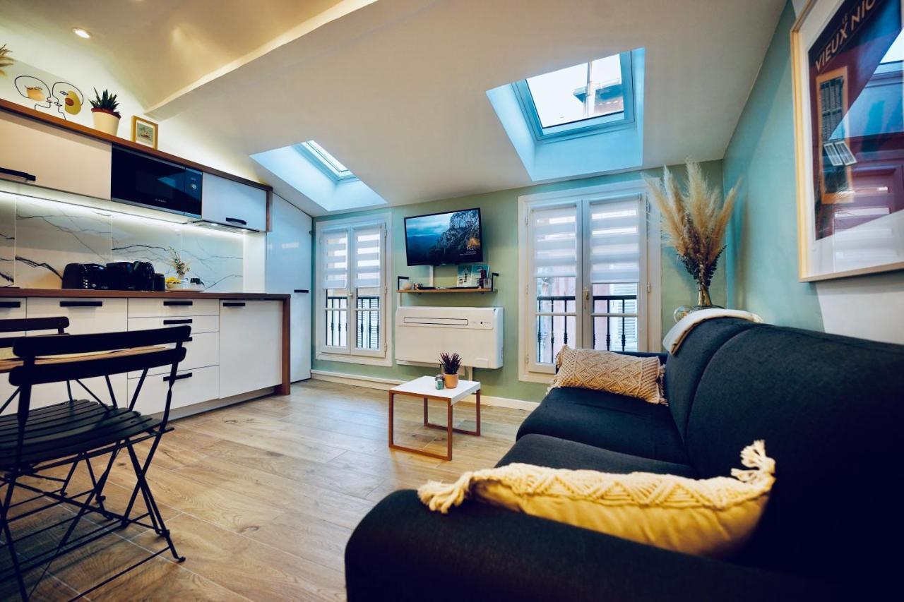 New ! Superbe Studio Vieux Nice - Climatise 外观 照片
