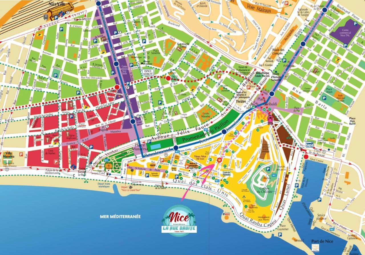 New ! Superbe Studio Vieux Nice - Climatise 外观 照片