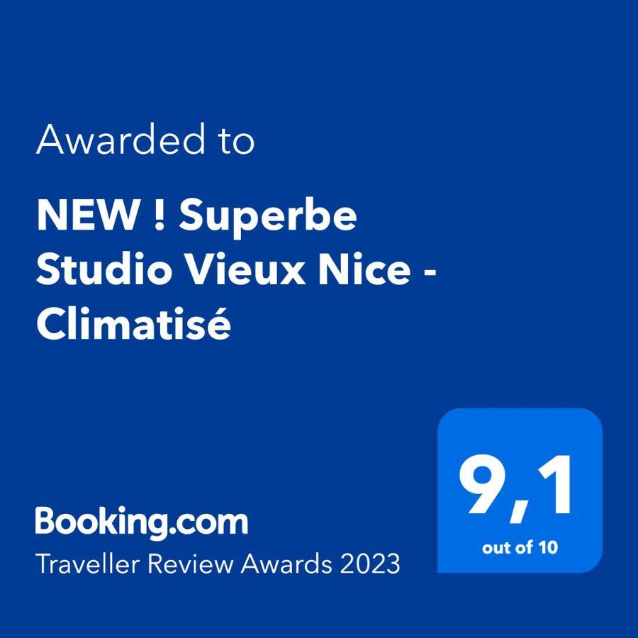 New ! Superbe Studio Vieux Nice - Climatise 外观 照片